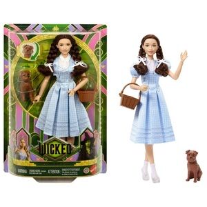 New Mattel Wicked for Good Dorothy Gale Doll Toto Basket Oz 2025 Fast Shipping